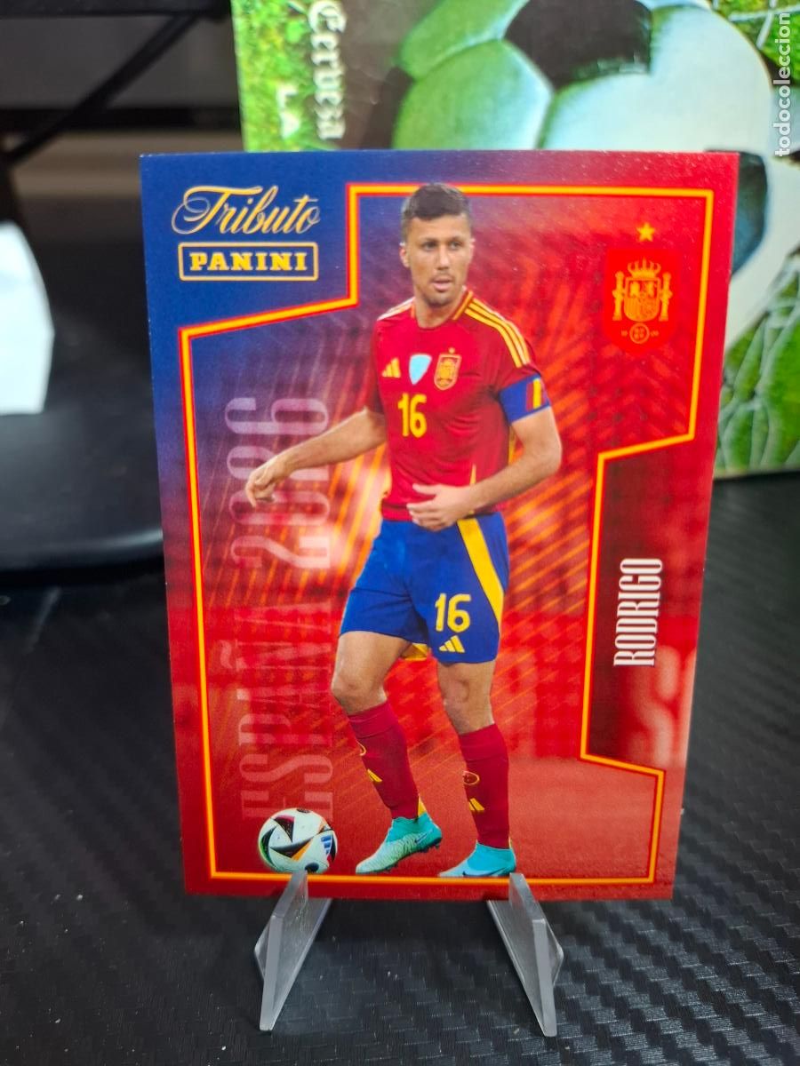 Cromos de f&uacute;tbol: 50 RODRIGO RODRI - TRIBUTO SELECCION ESPA&Ntilde;OLA 2010 2026 PANINI MUNDIAL WORLD CUP ESPA&Ntilde;A