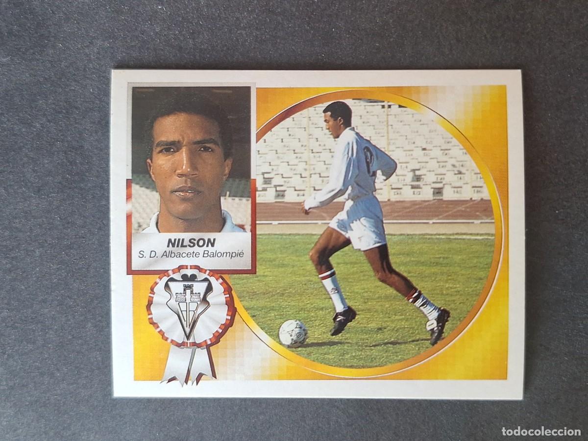 Cromos de f&uacute;tbol: L4 NILSON ALBACETE BALOMPIE LIGA ESTE 1994 1995 94 95 SIN PEGAR NUNCA PEGADO