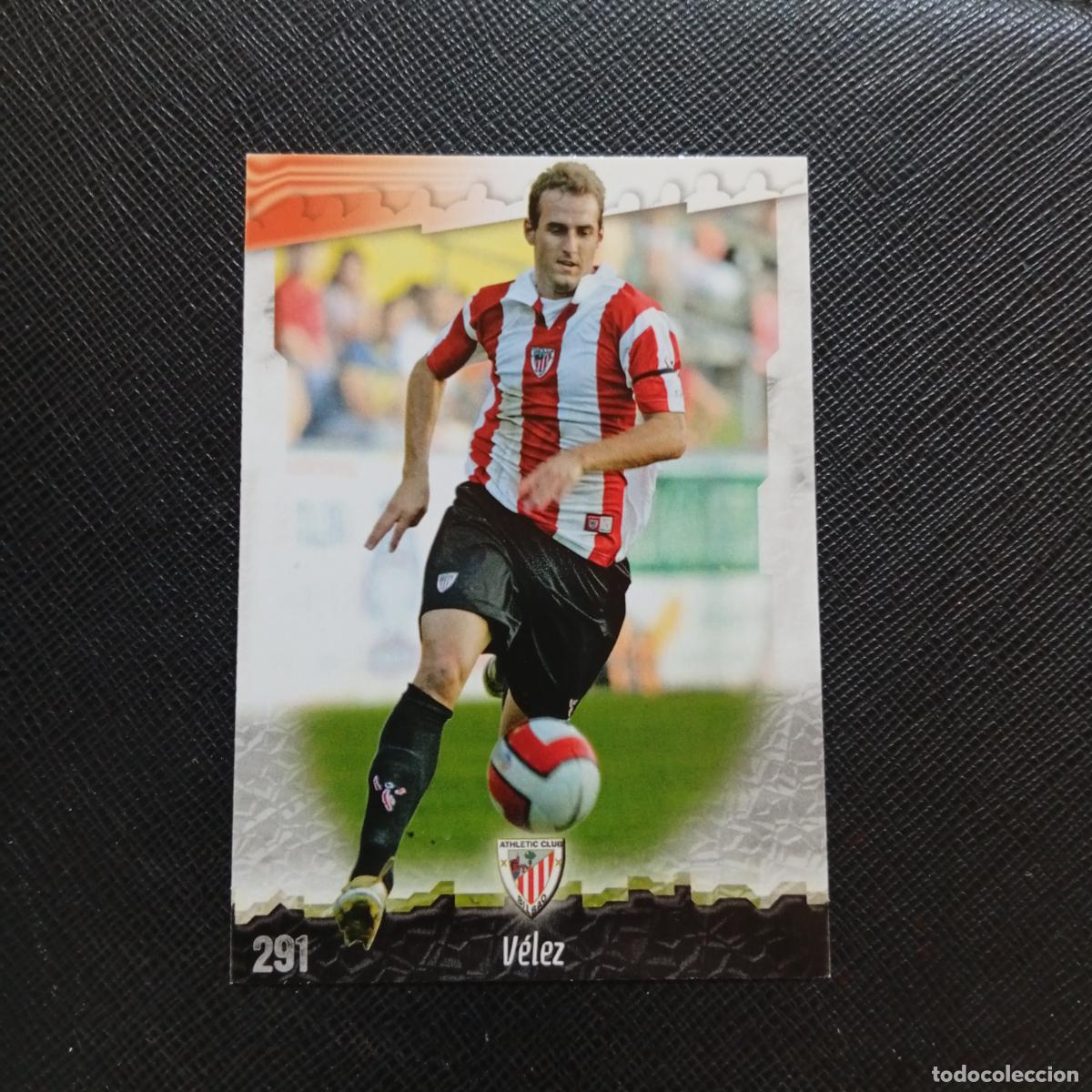Cromos de f&uacute;tbol: 291 VELEZ BILBAO MUNDICROMO QUIZ GAME 2008 2009 FUTBOL 08 09 - A211 PG36