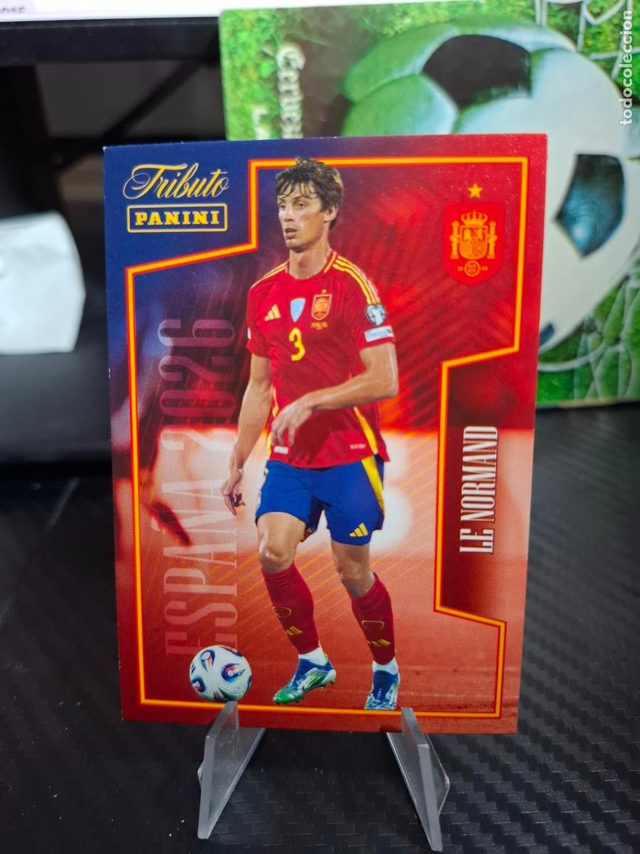 Cromos de f&uacute;tbol: 43 LE NORMAND - TRIBUTO SELECCION ESPA&Ntilde;OLA 2010 2026 PANINI MUNDIAL WORLD CUP ESPA&Ntilde;A