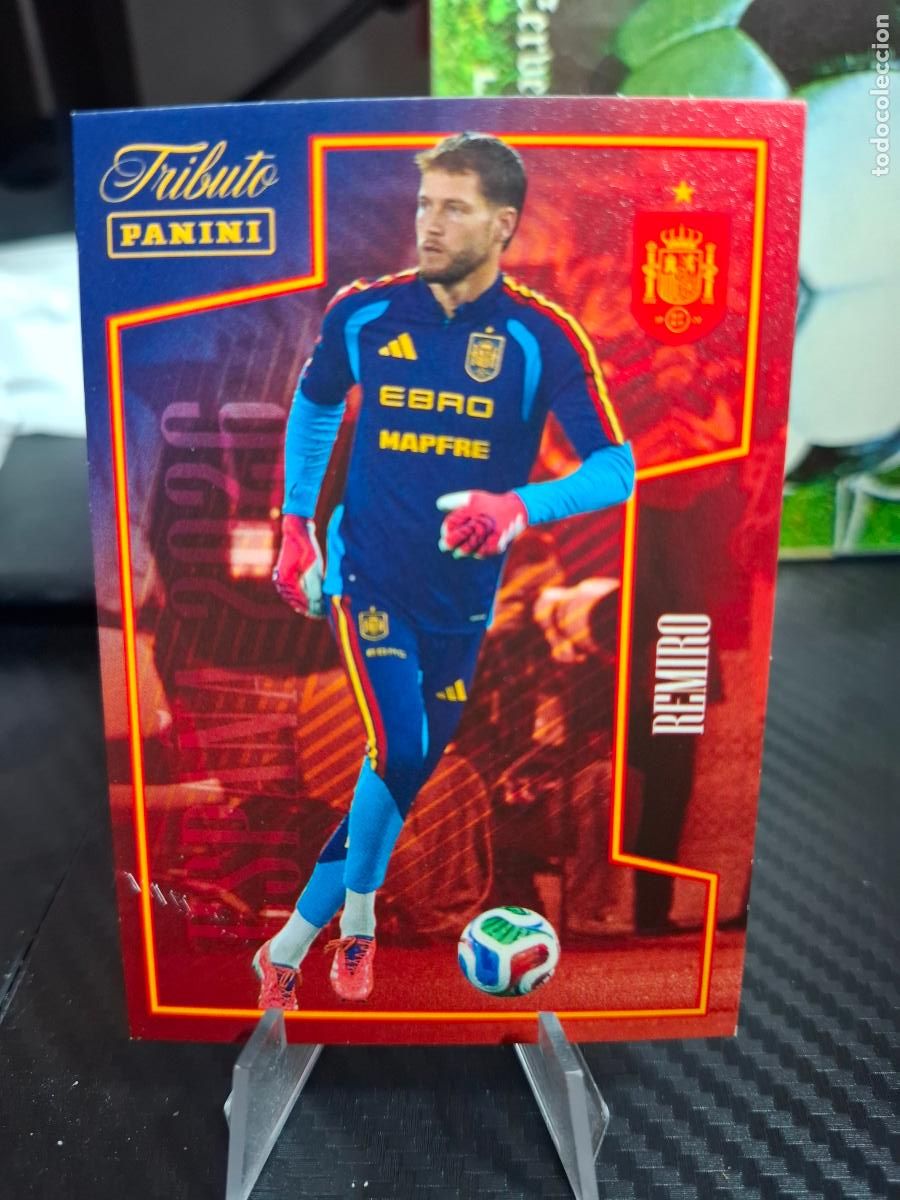 Cromos de f&uacute;tbol: 39 REMIRO - TRIBUTO SELECCION ESPA&Ntilde;OLA 2010 2026 PANINI MUNDIAL WORLD CUP ESPA&Ntilde;A