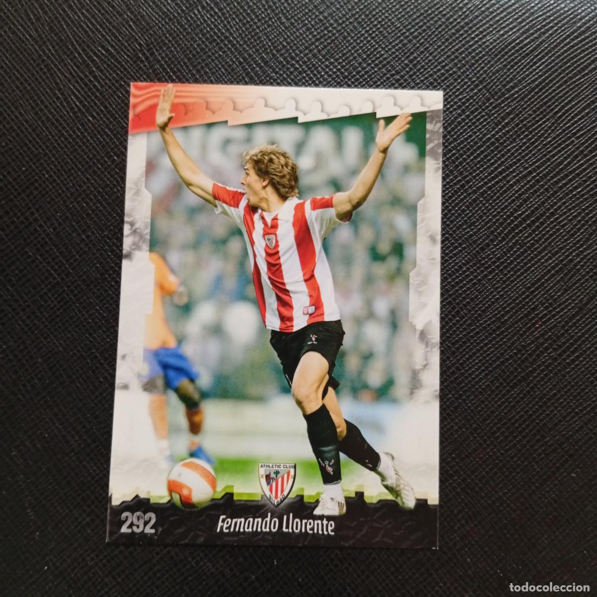 Cromos de f&uacute;tbol: 292 FERNANDO LLORENTE BILBAO MUNDICROMO QUIZ GAME 2008 2009 FUTBOL 08 09 - A211 PG36