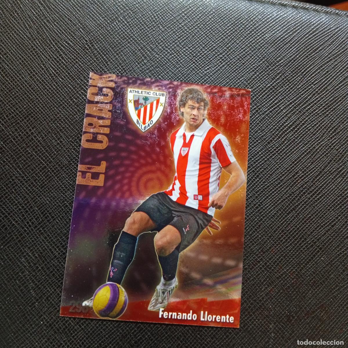 Cromos de f&uacute;tbol: 296 FERNADO LLORENTE BILBAO MUNDICROMO QUIZ GAME 2008 2009 FUTBOL 08 09 - A211 PG38 PUNTAS RECTAS