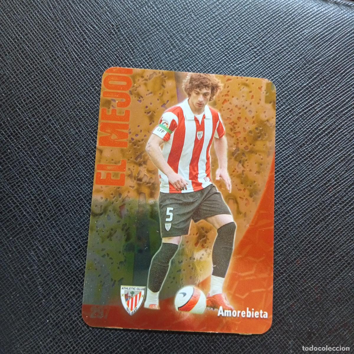 Cromos de f&uacute;tbol: 297 AMOREBIETA BILBAO MUNDICROMO QUIZ GAME 2008 2009 FUTBOL 08 09 - A211 PG38 PUNTAS REDONDAS