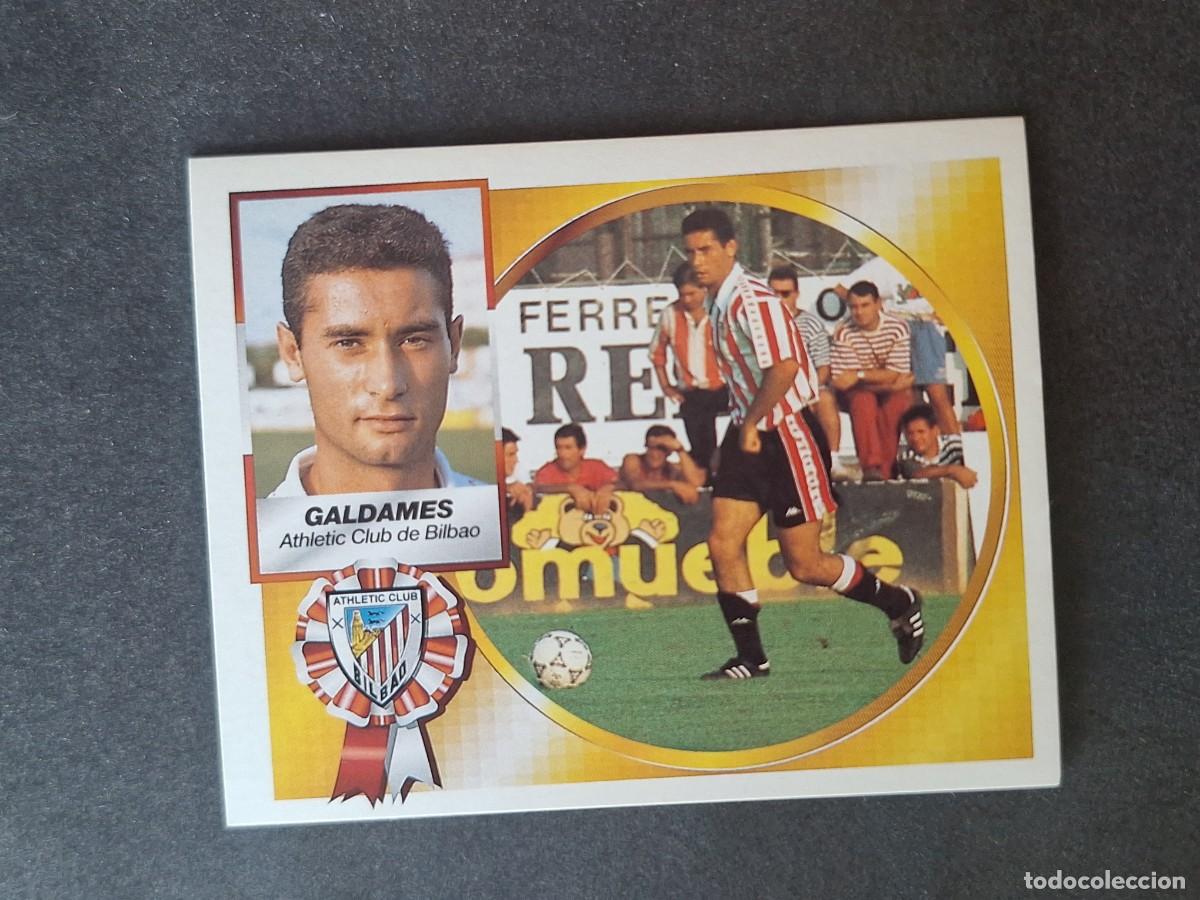 Cromos de f&uacute;tbol: L4 GALDAMES ATHLETIC CLUB DE BILBAO LIGA ESTE 1994 1995 94 95 SIN PEGAR NUNCA PEGADO