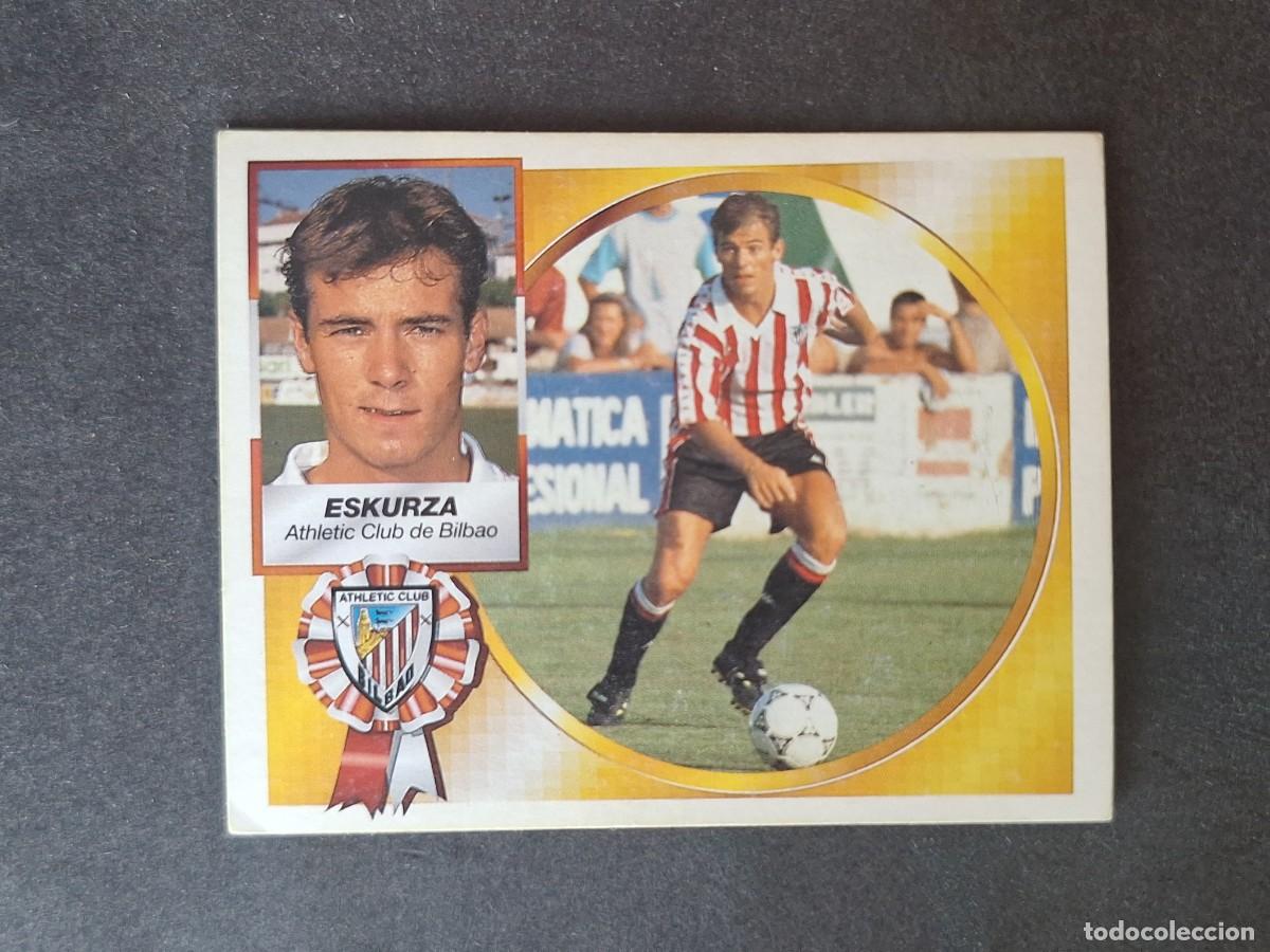 Cromos de f&uacute;tbol: L4 ESKURZA ATHLETIC CLUB DE BILBAO LIGA ESTE 1994 1995 94 95 SIN PEGAR NUNCA PEGADO