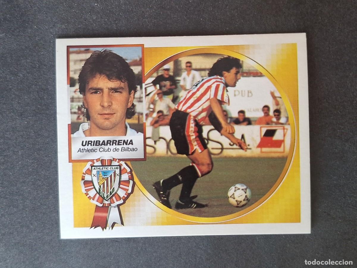 Cromos de f&uacute;tbol: L4 URIBARRENA ATHLETIC CLUB DE BILBAO LIGA ESTE 1994 1995 94 95 SIN PEGAR NUNCA PEGADO