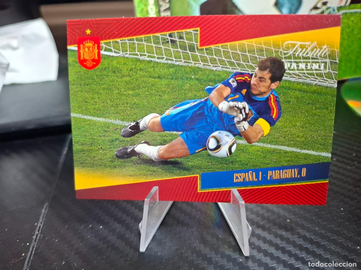 Cromos de f&uacute;tbol: 29 TRIBUTO SELECCI&Oacute;N ESPA&Ntilde;OLA 2010 2026 PANINI ESPA&Ntilde;A PARAGUAY CASILLAS MUNDIAL WORLD CUP