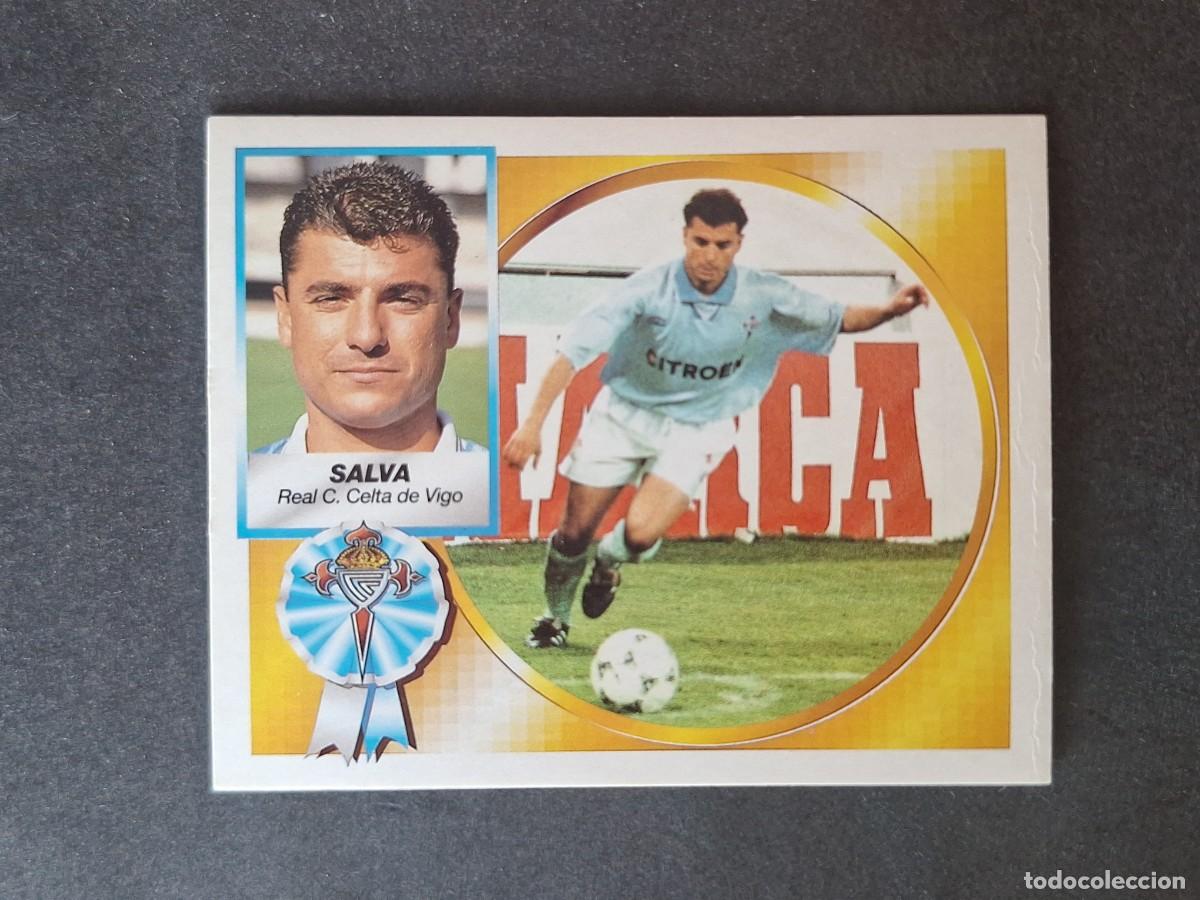 Cromos de f&uacute;tbol: L4 SALVA CELTA DE VIGO LIGA ESTE 1994 1995 94 95 SIN PEGAR NUNCA PEGADO