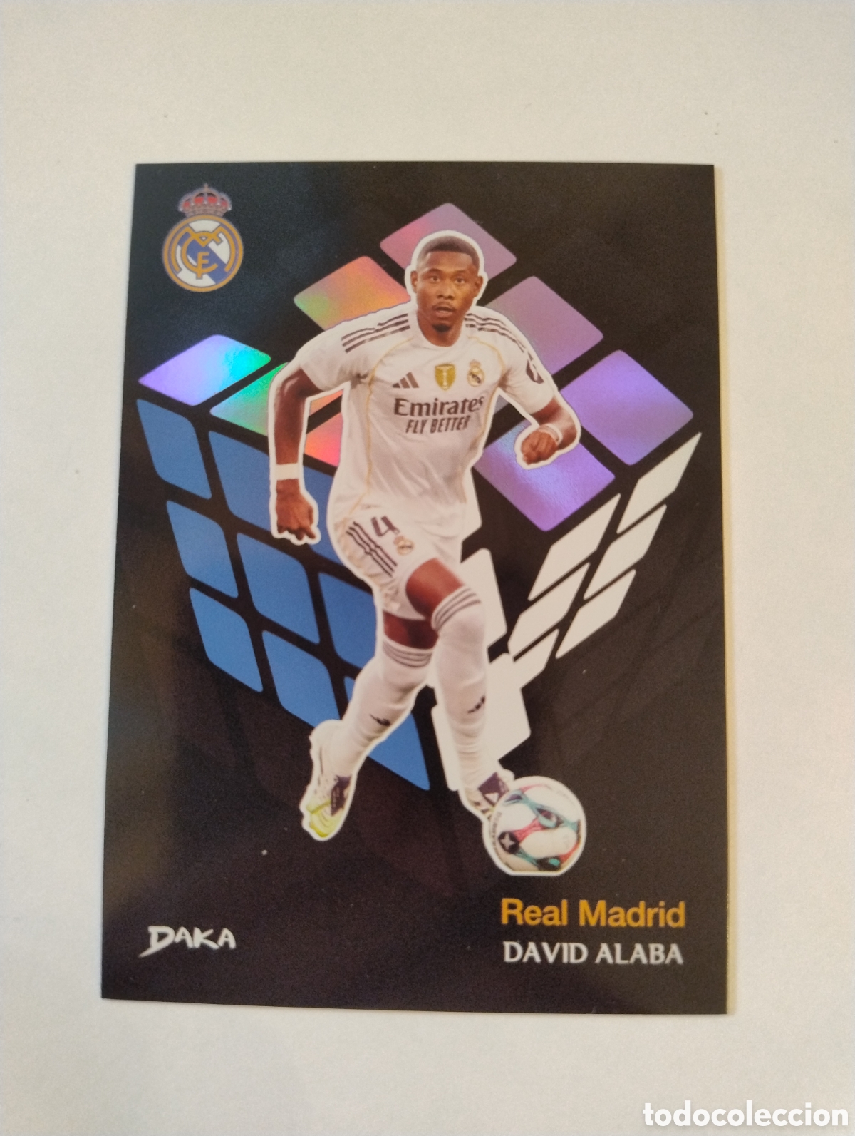 Cromos de f&uacute;tbol: GC 19 - Alaba - Real Madrid - Daka 2025 - 2026 Paralela Numerada 167 / 175