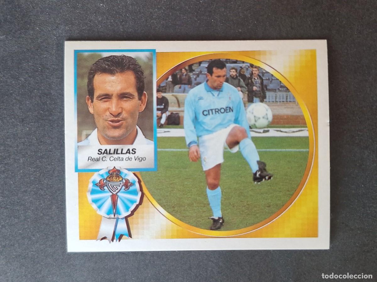 Cromos de f&uacute;tbol: L4 SALILLAS CELTA DE VIGO LIGA ESTE 1994 1995 94 95 SIN PEGAR NUNCA PEGADO