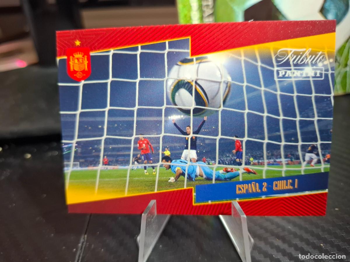 Cromos de f&uacute;tbol: 27 TRIBUTO SELECCI&Oacute;N ESPA&Ntilde;OLA 2010 2026 PANINI ESPA&Ntilde;A CHILE MUNDIAL WORLD CUP