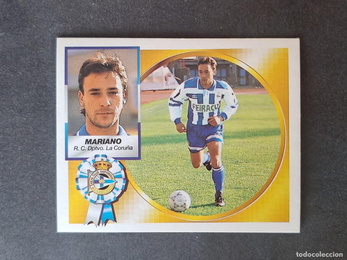 Cromos de f&uacute;tbol: L4 MARIANO DEPORTIVO DE LA CORU&Ntilde;A LIGA ESTE 1994 1995 94 95 SIN PEGAR NUNCA PEGADO