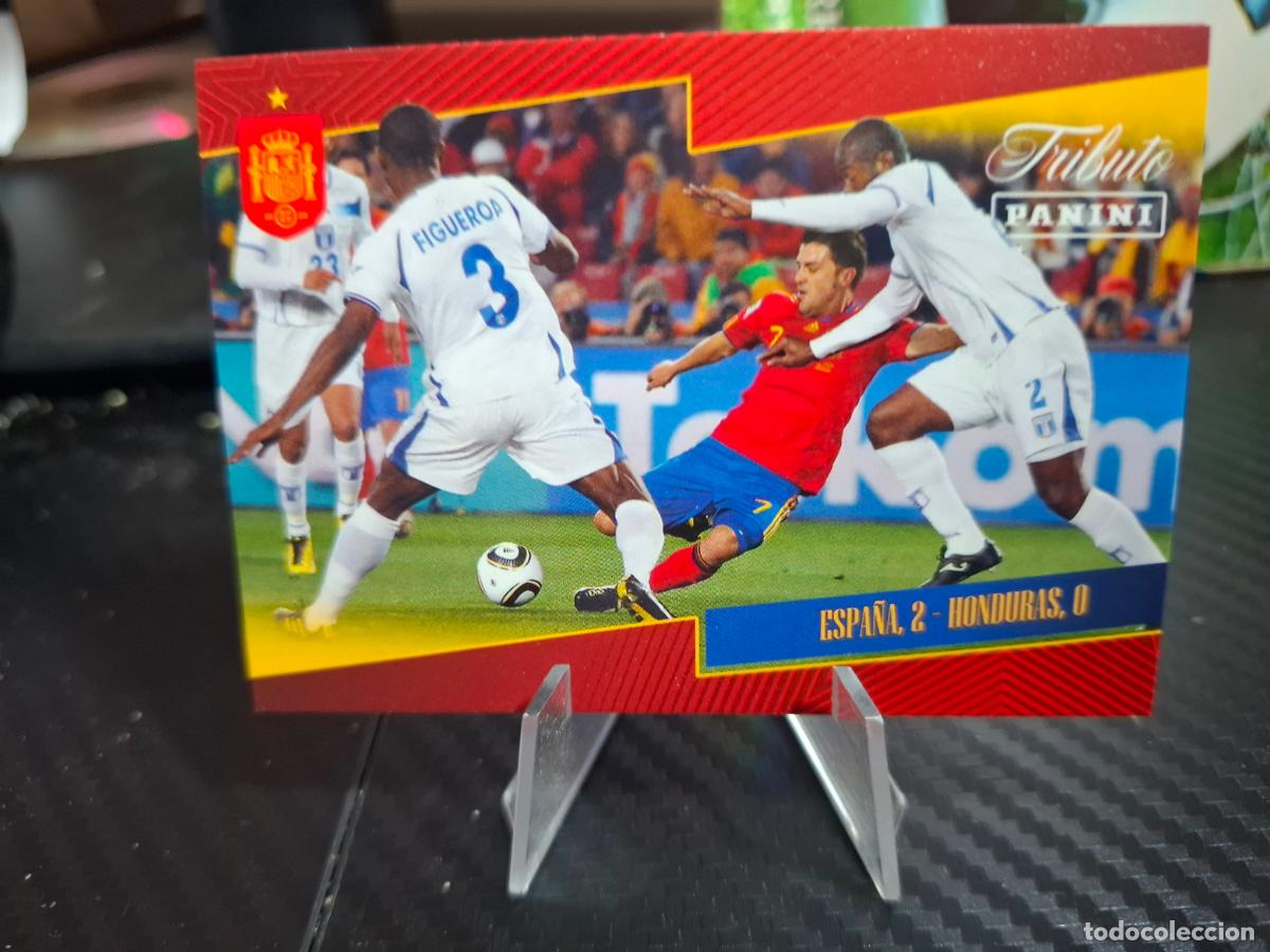 Cromos de f&uacute;tbol: 26 TRIBUTO SELECCI&Oacute;N ESPA&Ntilde;OLA 2010 2026 PANINI ESPA&Ntilde;A HONDURAS VILLA MUNDIAL WORLD CUP