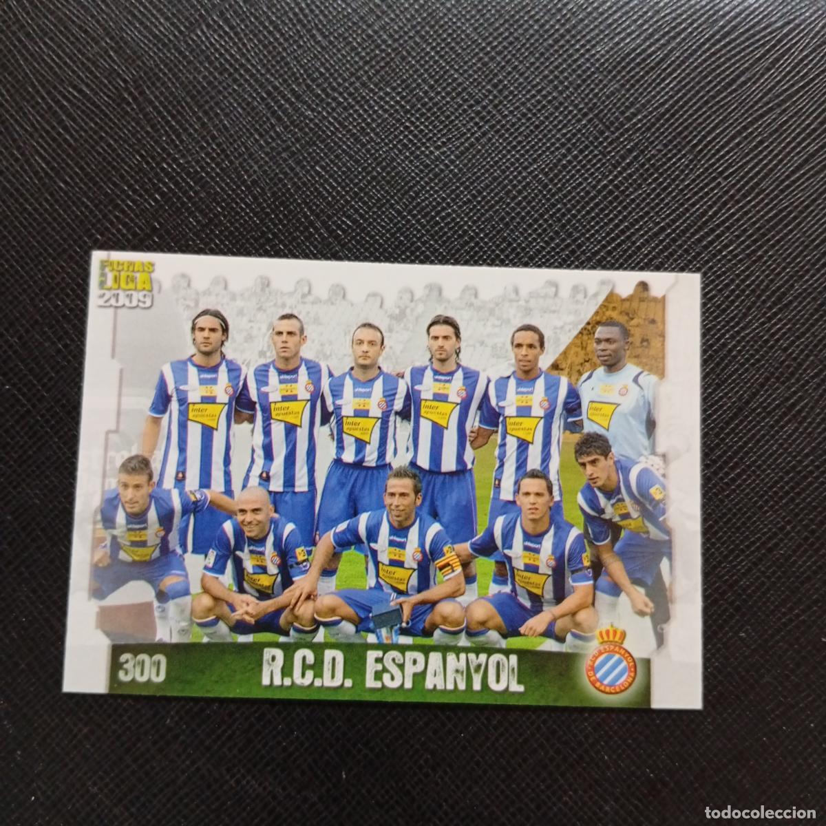 Figurine di Calcio: 300 ALINEACION ESPA&Ntilde;OL MUNDICROMO QUIZ GAME 2008 2009 FUTBOL 08 09 - A211 PG38