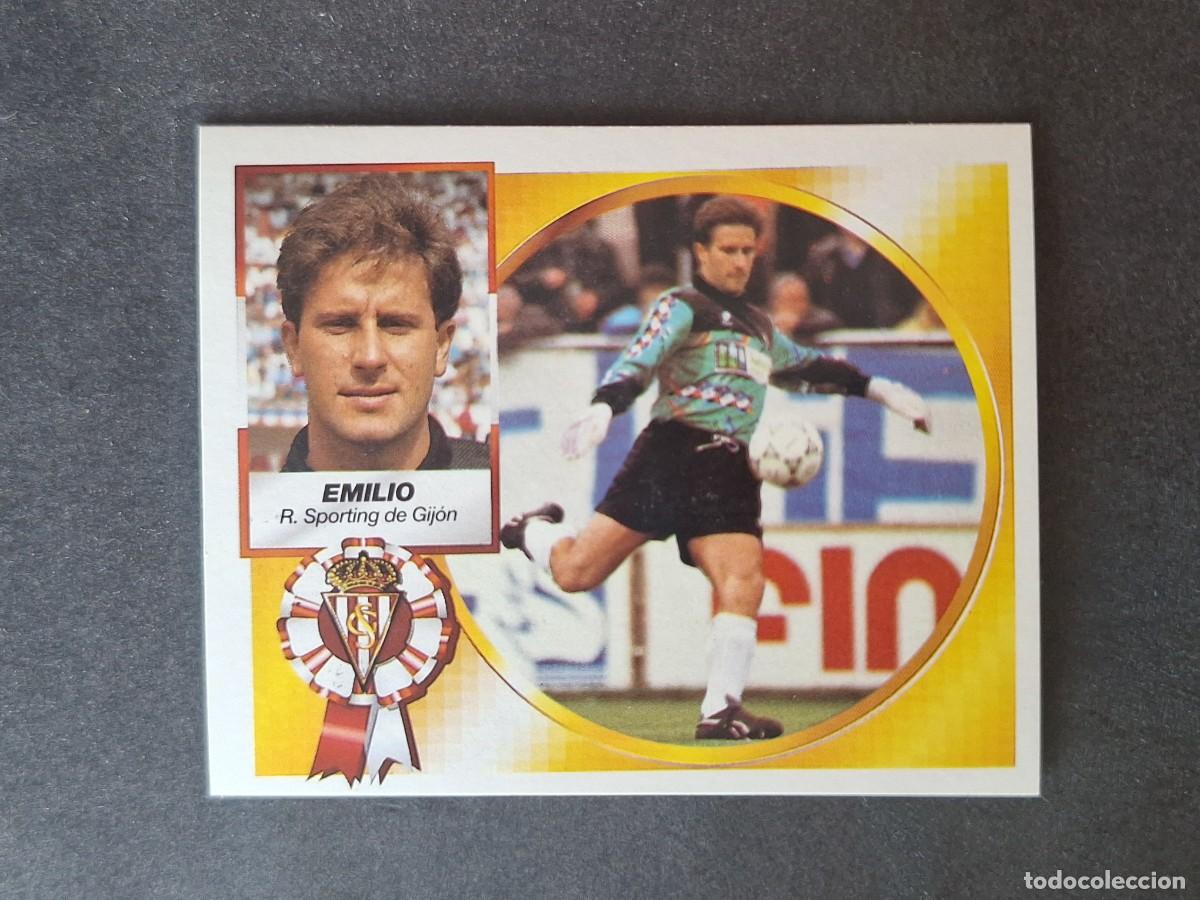 Cromos de f&uacute;tbol: L4 EMILIO SPORTING DE GIJON LIGA ESTE 1994 1995 94 95 SIN PEGAR NUNCA PEGADO