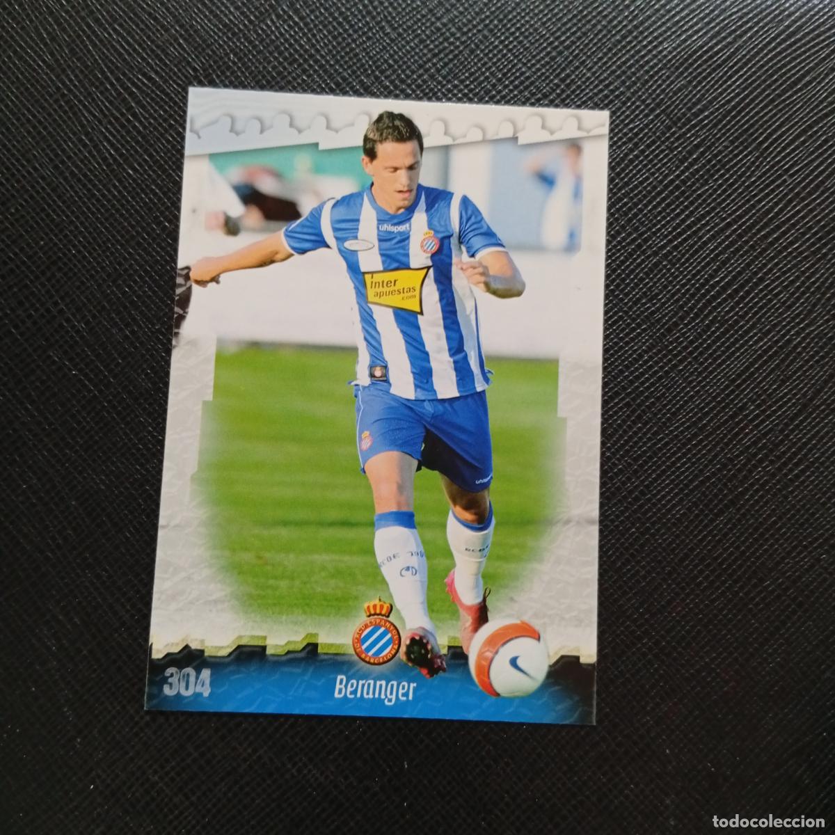 Cromos de f&uacute;tbol: 304 BERANGER ESPA&Ntilde;OL MUNDICROMO QUIZ GAME 2008 2009 FUTBOL 08 09 - A211 PG39