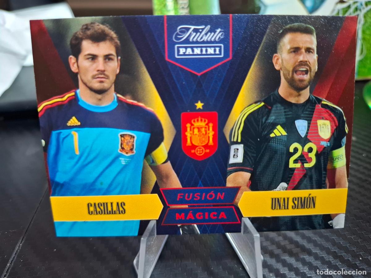 Cromos de f&uacute;tbol: 82 FUSUIN MAGICA UNAI CASILLAS TRIBUTO SELECCI&Oacute;N ESPA&Ntilde;OLA 2010 2026 PANINI MUNDIAL WORLD CUP