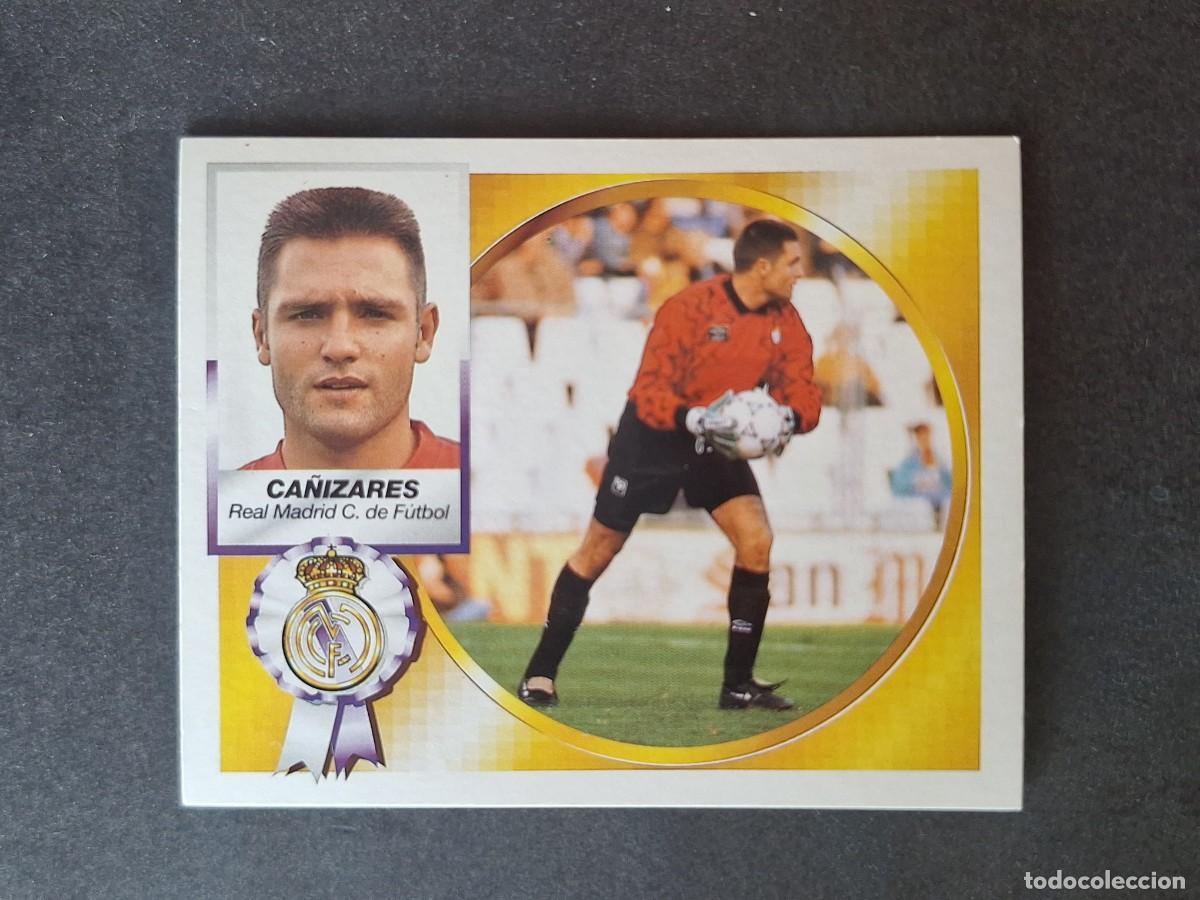 Cromos de f&uacute;tbol: L4 CA&Ntilde;IZARES VERSION REAL MADRID LIGA ESTE 1994 1995 94 95 SIN PEGAR NUNCA PEGADO