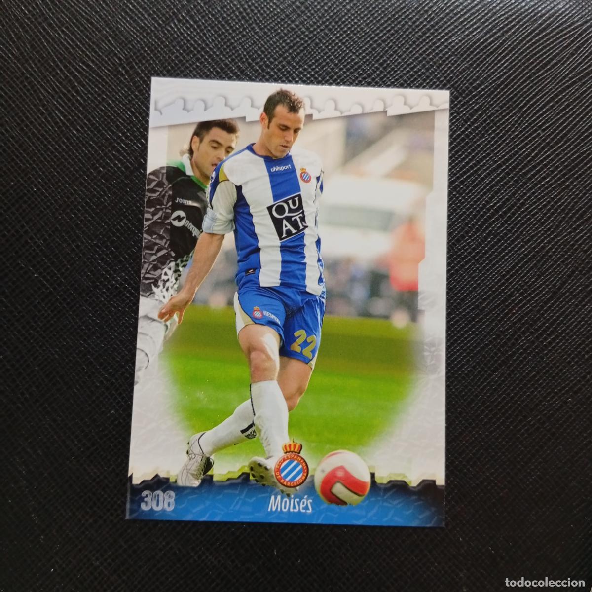 Cromos de f&uacute;tbol: 308 MOISES ESPA&Ntilde;OL MUNDICROMO QUIZ GAME 2008 2009 FUTBOL 08 09 - A211 PG39