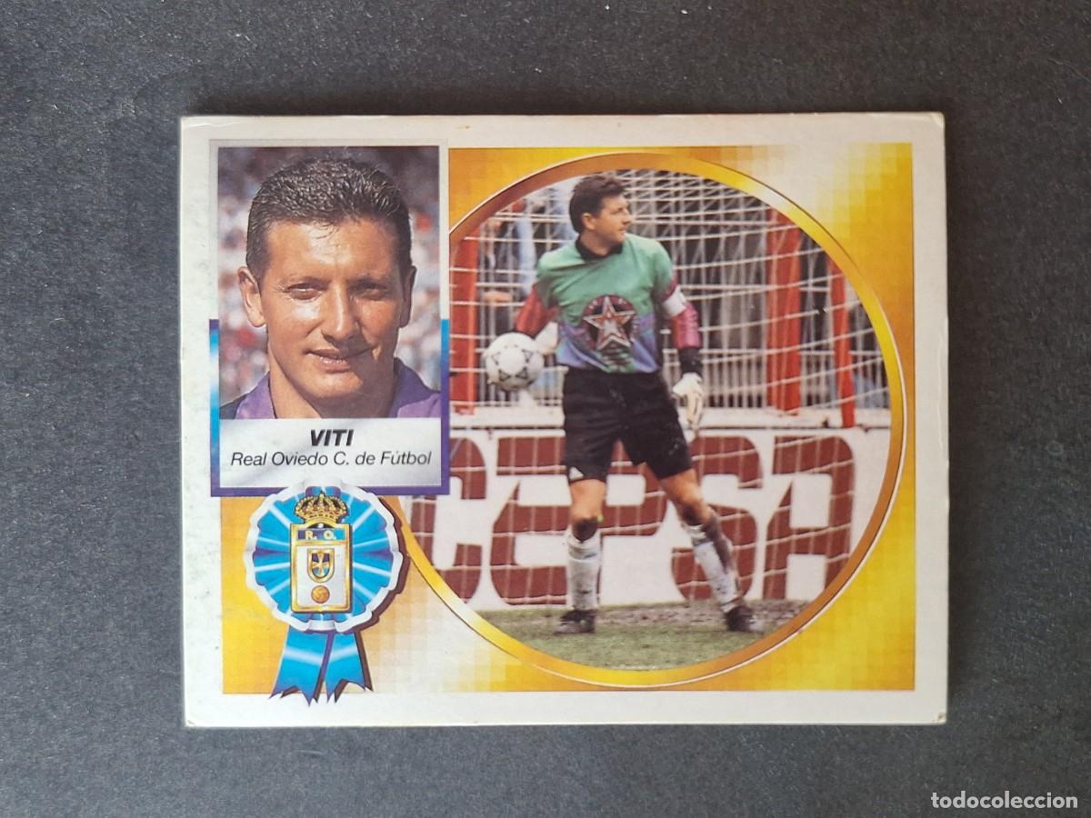 Cromos de f&uacute;tbol: L4 VITI REAL OVIEDO LIGA ESTE 1994 1995 94 95 SIN PEGAR NUNCA PEGADO