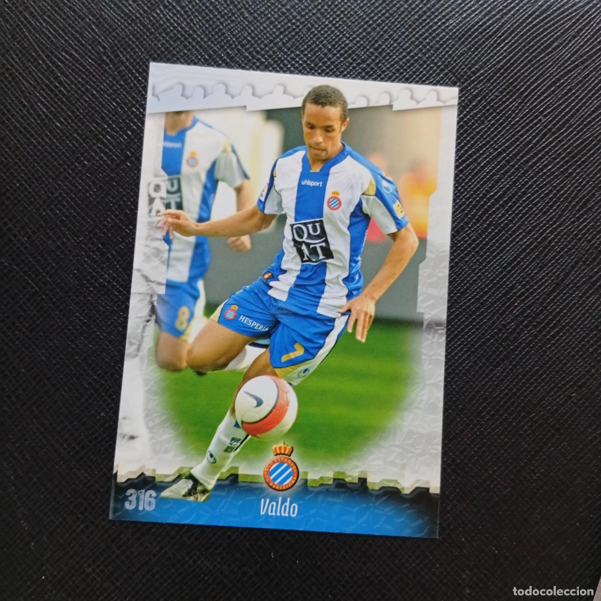 Cromos de f&uacute;tbol: 316 VALDO ESPA&Ntilde;OL MUNDICROMO QUIZ GAME 2008 2009 FUTBOL 08 09 - A211 PG40