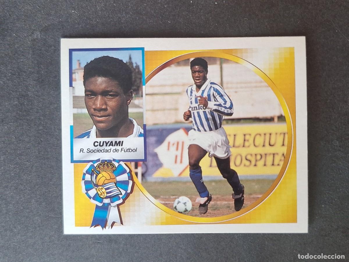 Cromos de f&uacute;tbol: L4 CUYAMI REAL SOCIEDAD LIGA ESTE 1994 1995 94 95 SIN PEGAR NUNCA PEGADO