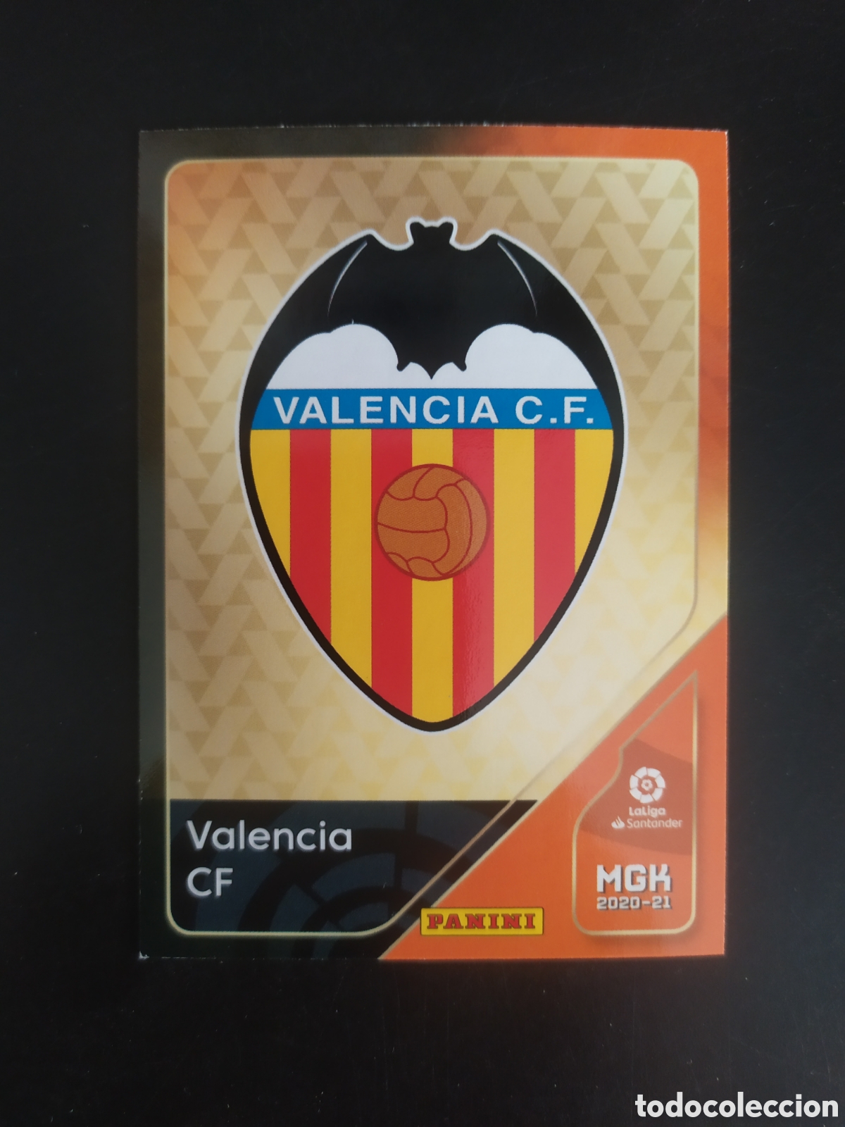 Cromos de f&uacute;tbol: Megacracks 2020 2021 20 21 panini escudo n&deg; 289 Valencia