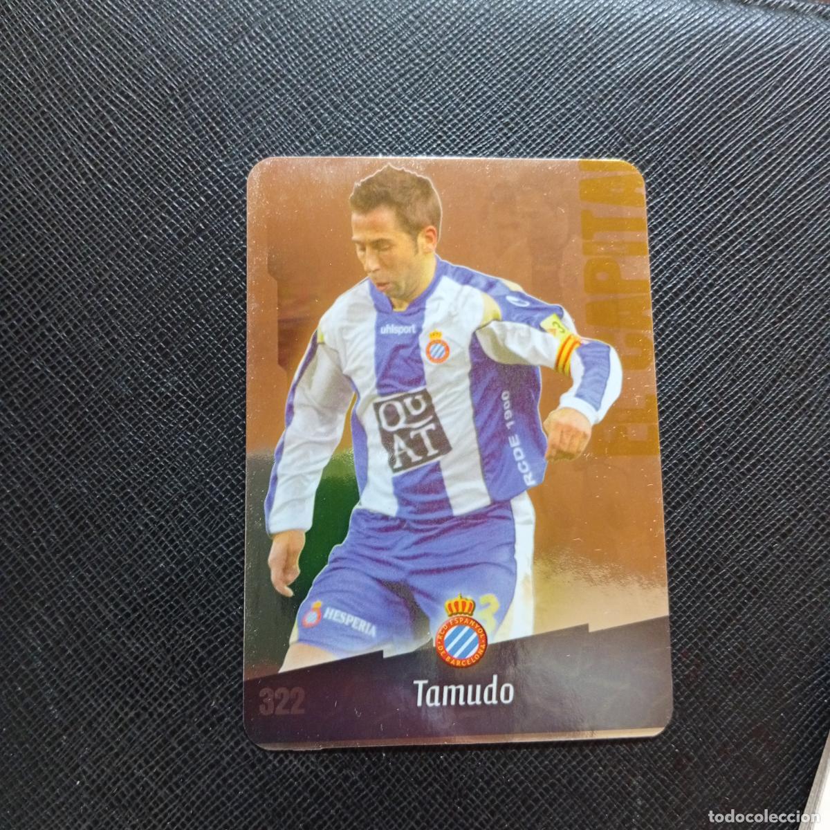 Cromos de f&uacute;tbol: 322 TAMUDO ESPA&Ntilde;OL MUNDICROMO QUIZ GAME 2008 2009 FUTBOL 08 09 - A211 PG41 PUNTAS REDONDAS