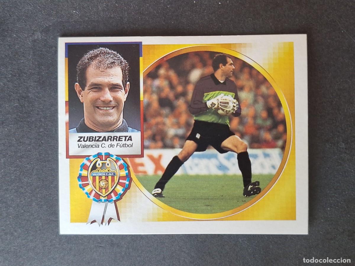 Cromos de f&uacute;tbol: L4 ZUBIZARRETA VERSION VALENCIA C. F. LIGA ESTE 1994 1995 94 95 SIN PEGAR NUNCA PEGADO
