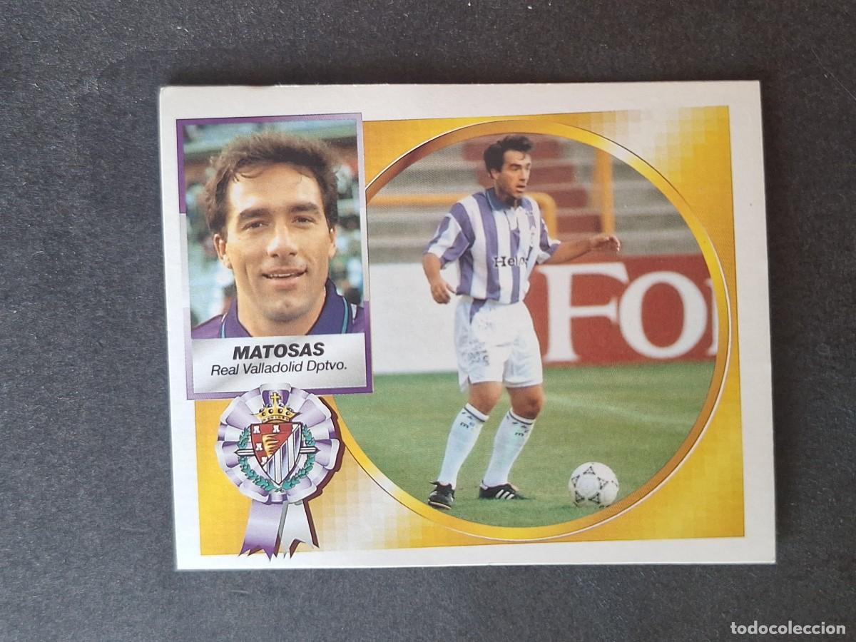 Cromos de f&uacute;tbol: L4 MATOSAS VERSION HELIOS REAL VALLADOLID LIGA ESTE 1994 1995 94 95 SIN PEGAR NUNCA PEGADO
