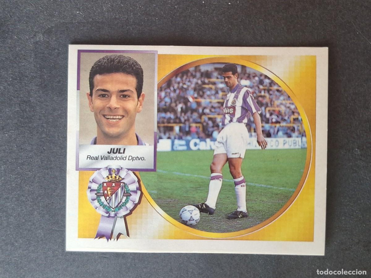 Cromos de f&uacute;tbol: L4 JULI REAL VALLADOLID LIGA ESTE 1994 1995 94 95 SIN PEGAR NUNCA PEGADO