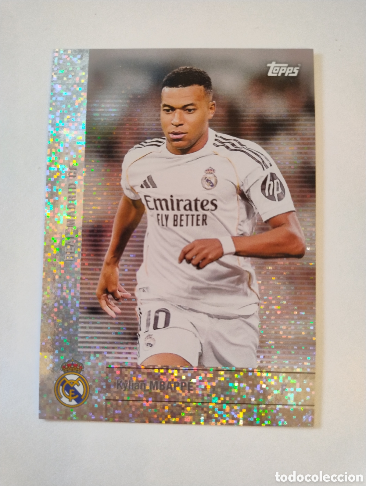 Cromos de f&uacute;tbol: 17 - Mbappe - Real Madrid - Topps Team Set 2025 - 2026 Paralela