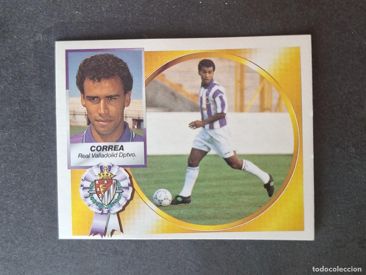 Cromos de f&uacute;tbol: L4 CORREA REAL VALLADOLID LIGA ESTE 1994 1995 94 95 SIN PEGAR NUNCA PEGADO