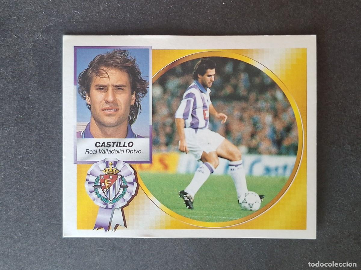 Cromos de f&uacute;tbol: L4 CASTILLO REAL VALLADOLID LIGA ESTE 1994 1995 94 95 SIN PEGAR NUNCA PEGADO