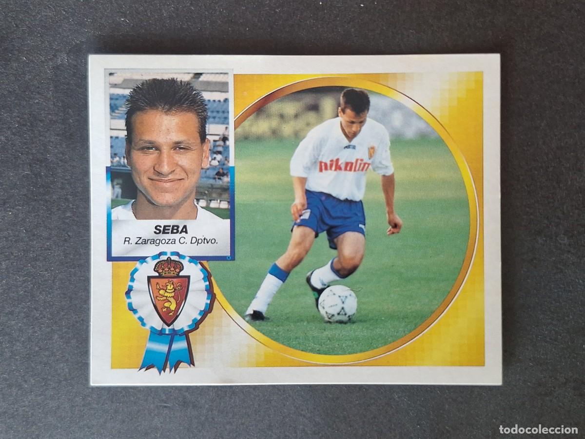 Cromos de f&uacute;tbol: L4 SEBA REAL ZARAGOZA LIGA ESTE 1994 1995 94 95 SIN PEGAR NUNCA PEGADO