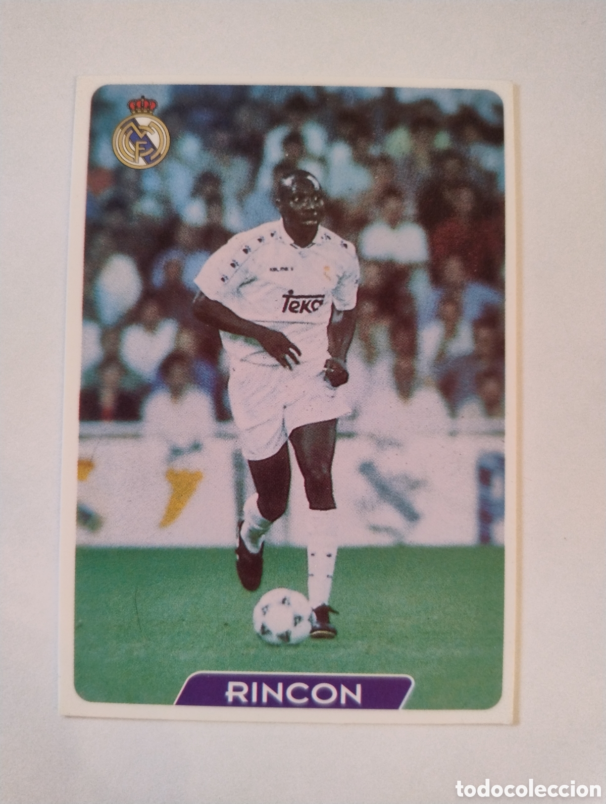 Cromos de f&uacute;tbol: 14 h Rinc&oacute;n - Real Madrid - Mundicromo Liga 1995 - 1996 &Uacute;ltima Hora