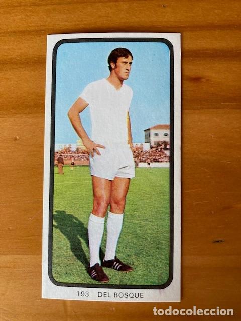 Cromos de f&uacute;tbol: DEL BOSQUE REAL MADRID 73-74 RUIZ ROMERO DIFICIL SIN PEGAR