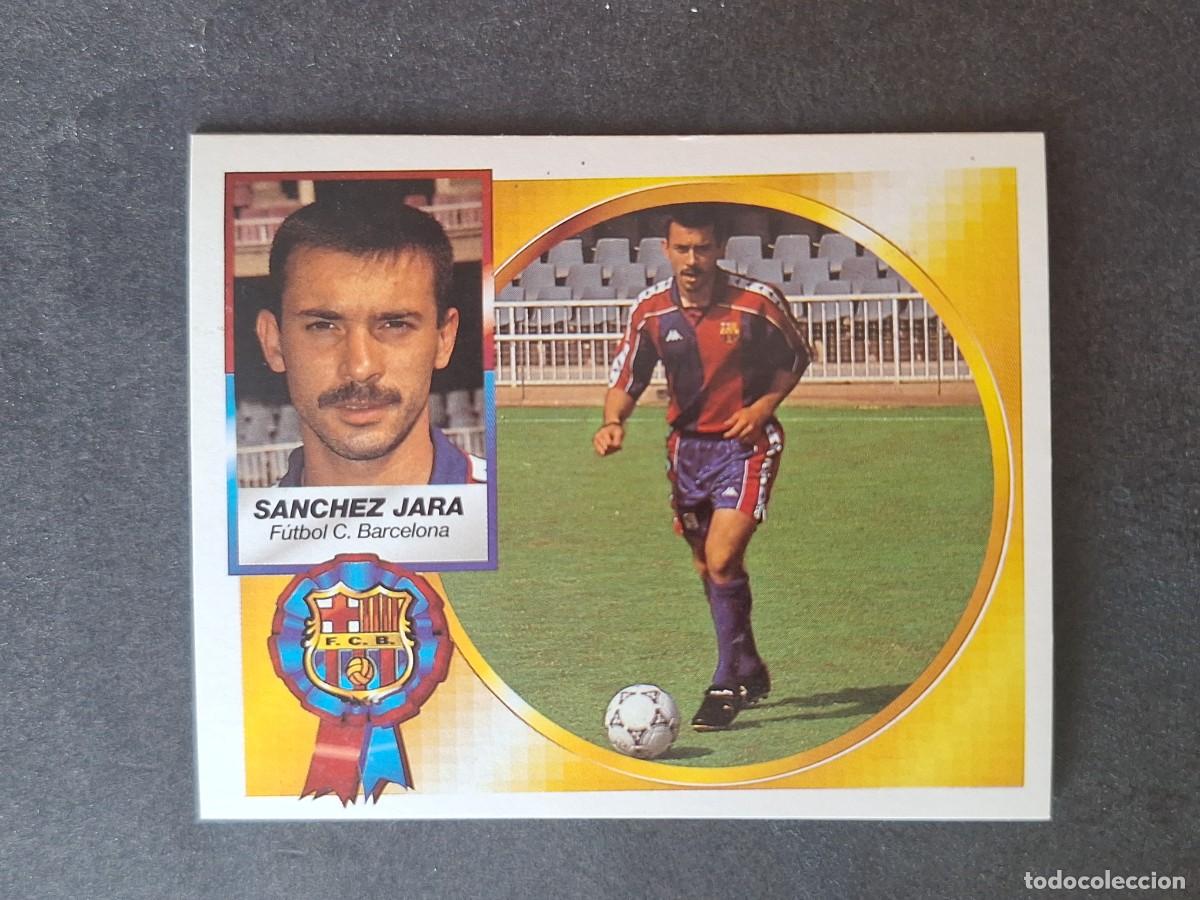 Cartes &agrave; collectionner de Football: L4 SANCHEZ JARA F. C. BARCELONA COLOCA LIGA ESTE 1994 1995 94 95 SIN PEGAR NUNCA PEGADO
