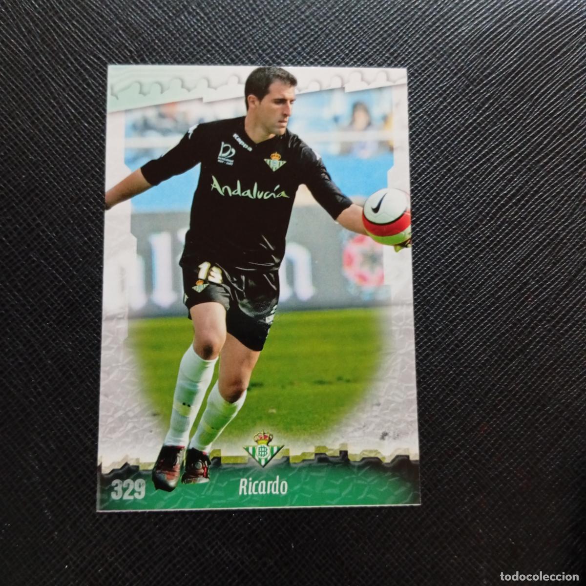 Cartes &agrave; collectionner de Football: 329 RICARDO REAL BETIS MUNDICROMO QUIZ GAME 2008 2009 FUTBOL 08 09 - A211 PG44