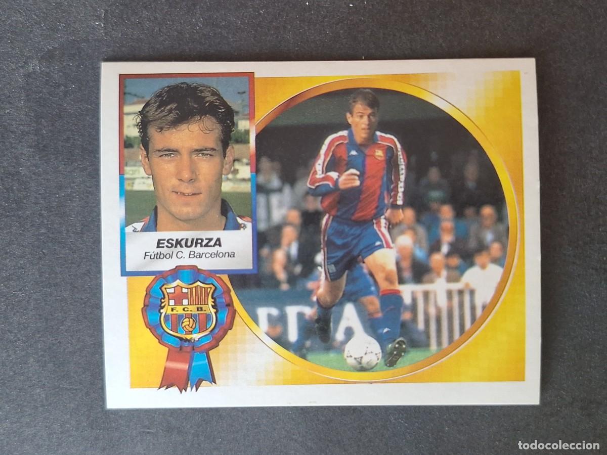 Cartes &agrave; collectionner de Football: L4 ESKURZA F. C. BARCELONA COLOCA LIGA ESTE 1994 1995 94 95 SIN PEGAR NUNCA PEGADO