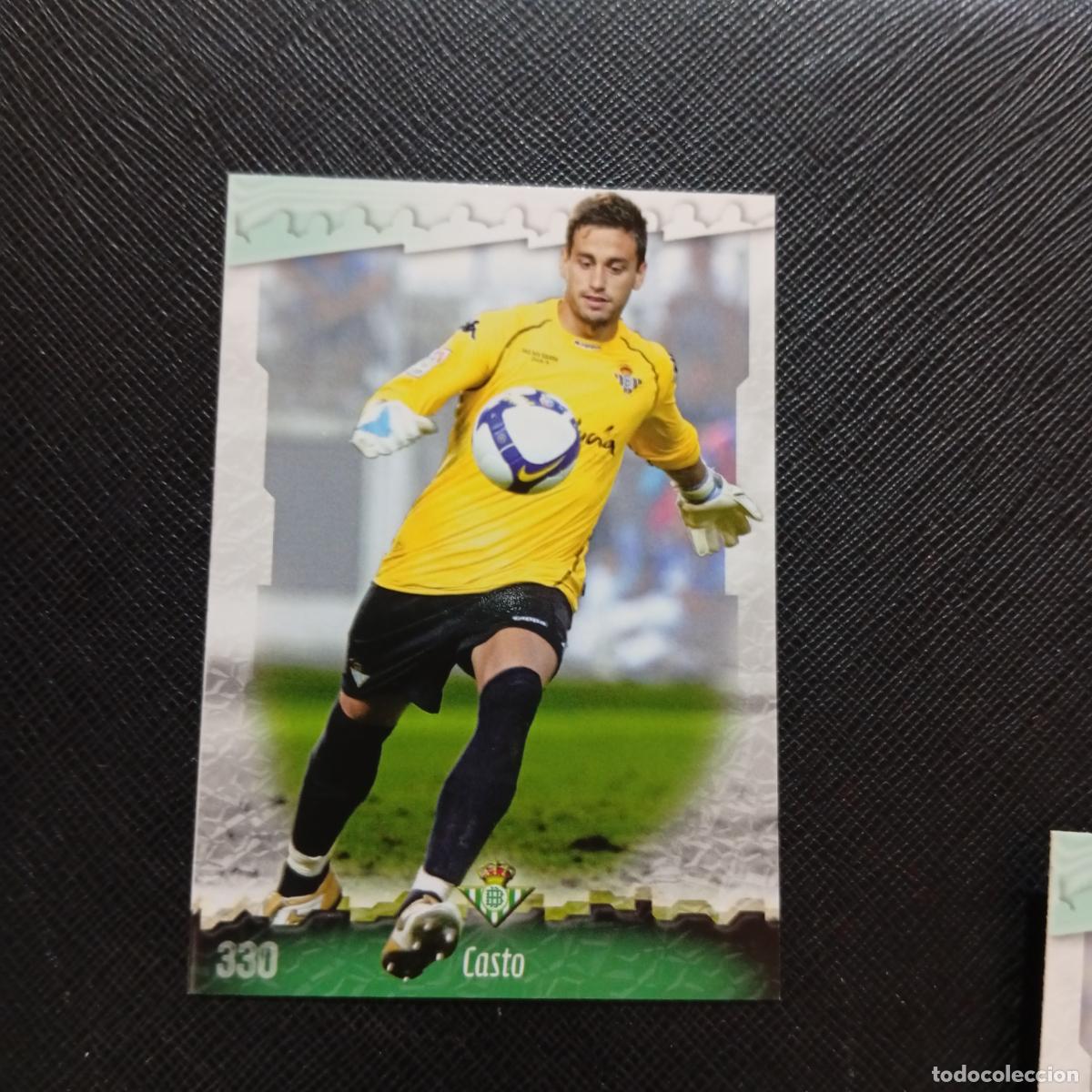 Cartes &agrave; collectionner de Football: 330 CASTO REAL BETIS MUNDICROMO QUIZ GAME 2008 2009 FUTBOL 08 09 - A211 PG44