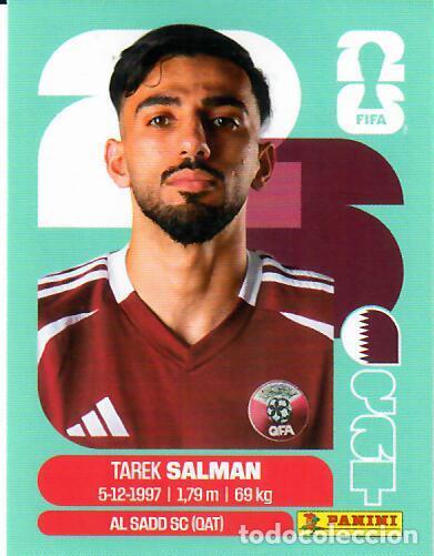 Cromos de f&uacute;tbol: CROMO PANINI MUNDIAL WORLD CUP 2026 - QAT 8 - SALMAN - QATAR