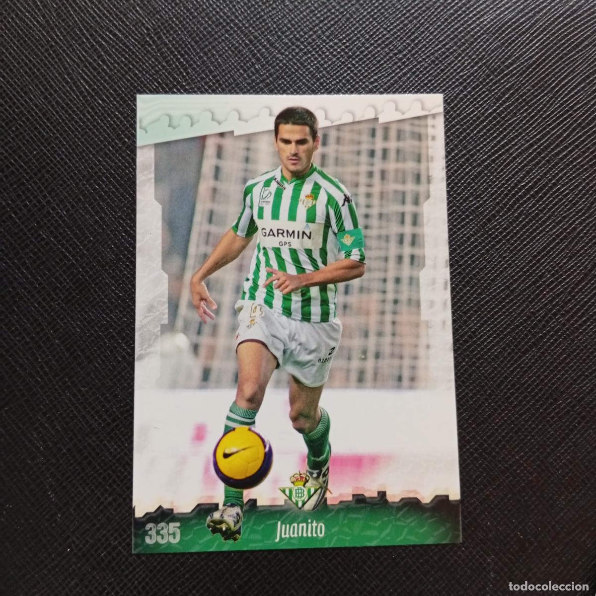 Cromos de f&uacute;tbol: 335 JUANITO REAL BETIS MUNDICROMO QUIZ GAME 2008 2009 FUTBOL 08 09 - A211 PG45