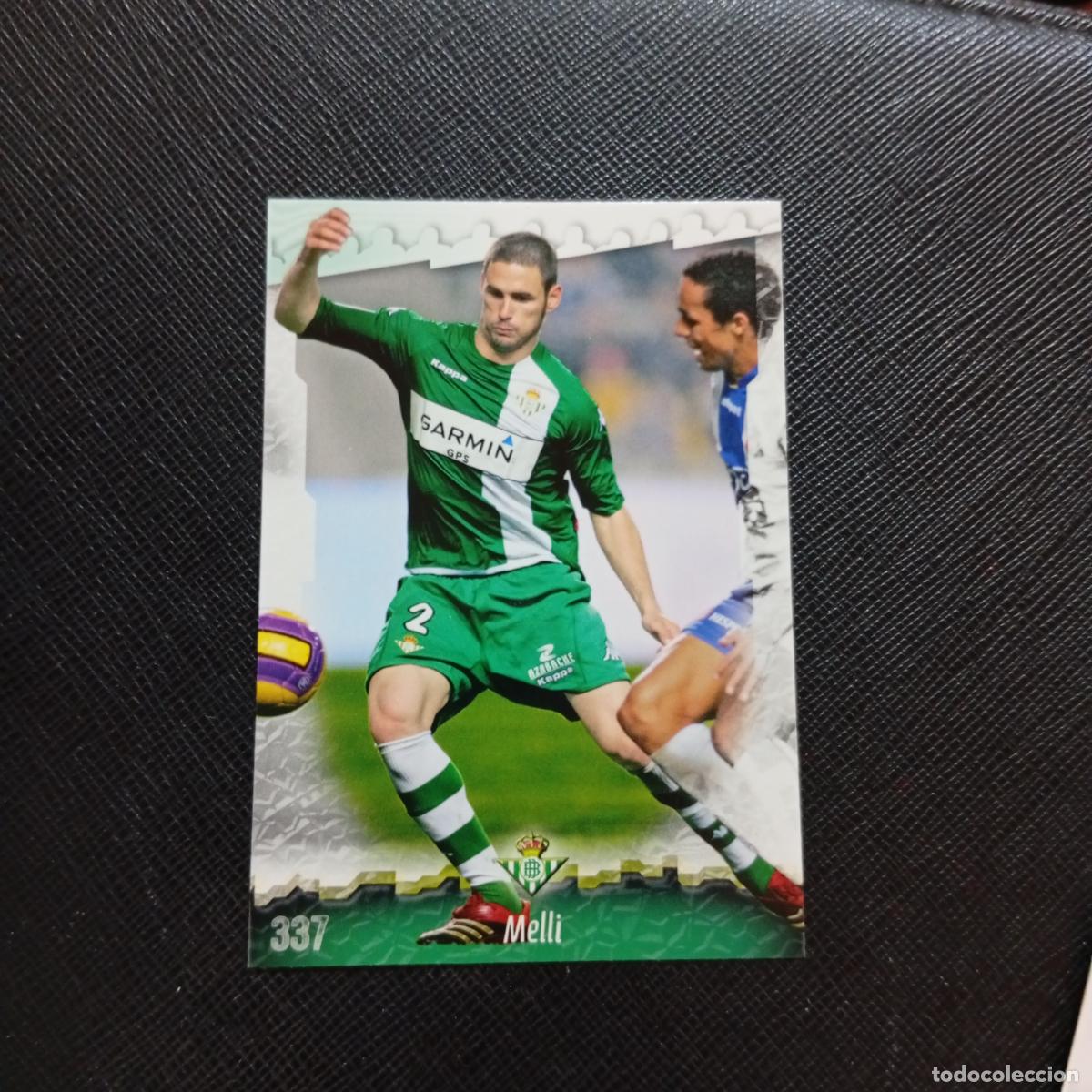 Cromos de f&uacute;tbol: 337 MELLI REAL BETIS MUNDICROMO QUIZ GAME 2008 2009 FUTBOL 08 09 - A211 PG45