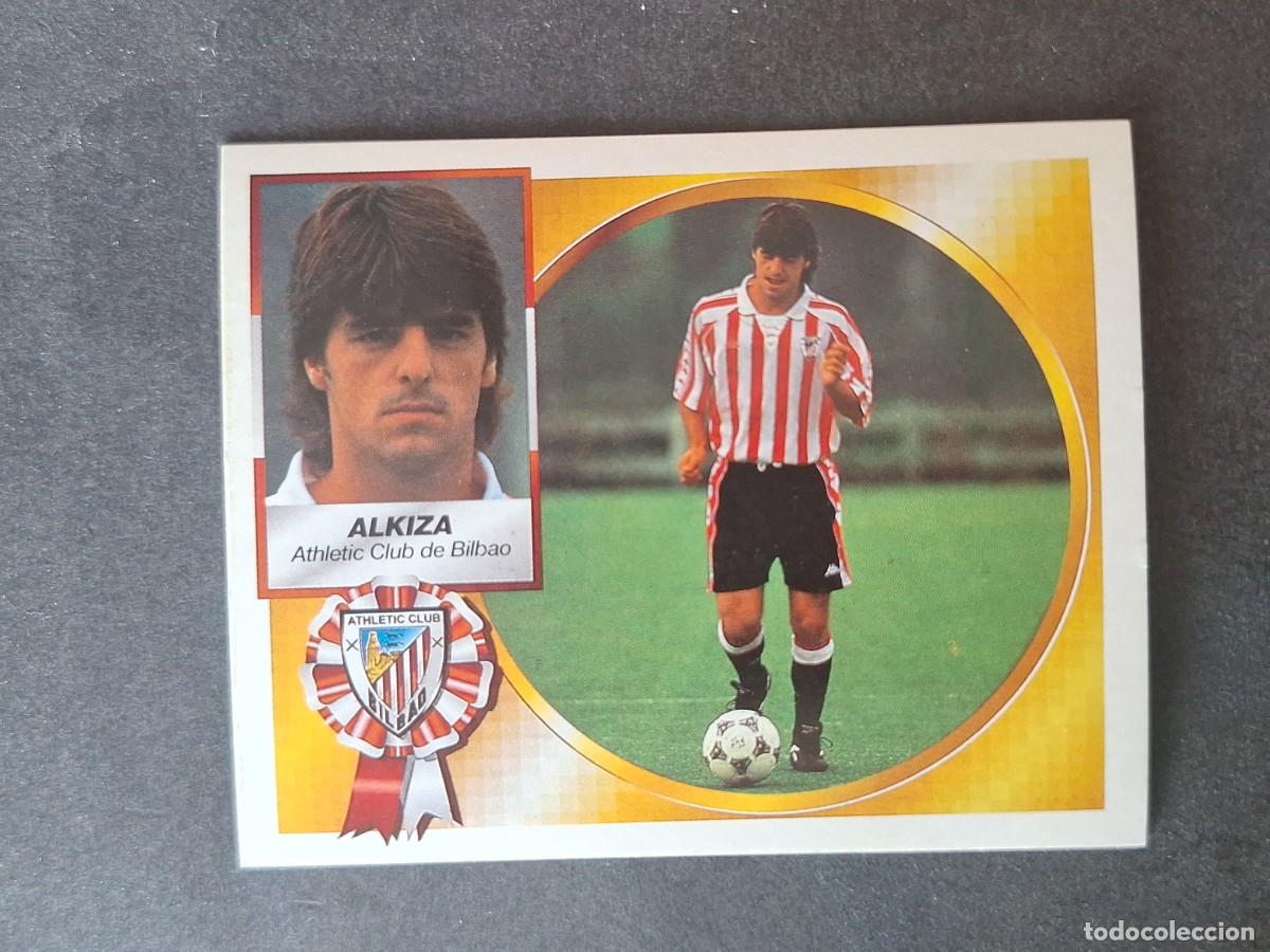 Cromos de f&uacute;tbol: L4 ALKIZA ATHLETIC CLUB DE BILBAO COLOCA LIGA ESTE 1994 1995 94 95 SIN PEGAR NUNCA PEGADO