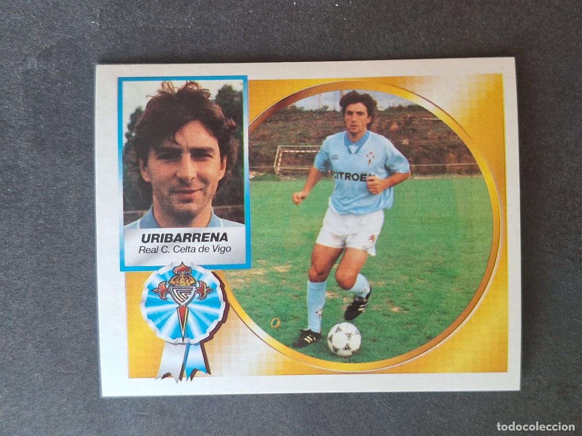 Cromos de f&uacute;tbol: L4 URIBARRENA CELTA DE VIGO COLOCA LIGA ESTE 1994 1995 94 95 SIN PEGAR NUNCA PEGADO