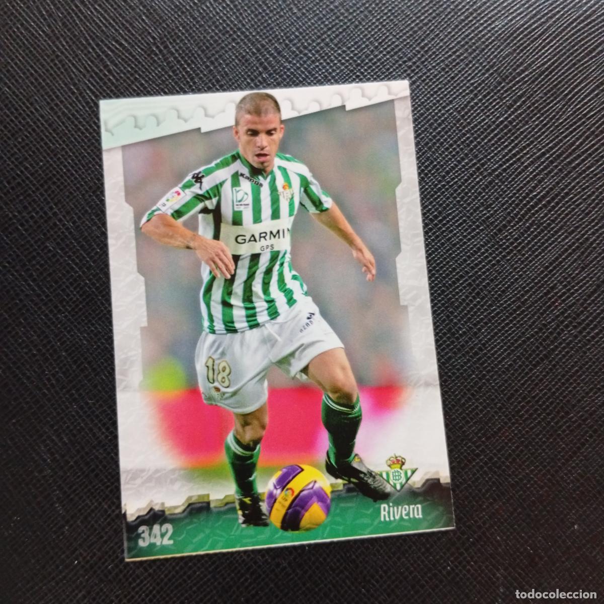 Cromos de f&uacute;tbol: 342 RIVERA REAL BETIS MUNDICROMO QUIZ GAME 2008 2009 FUTBOL 08 09 - A211 PG45