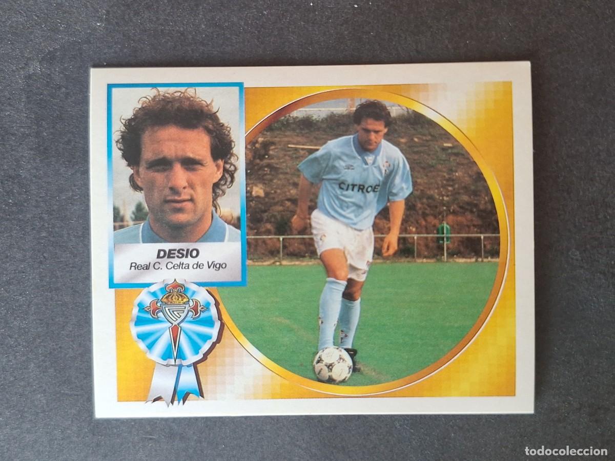Cromos de f&uacute;tbol: L4 DESIO CELTA DE VIGO COLOCA LIGA ESTE 1994 1995 94 95 SIN PEGAR NUNCA PEGADO