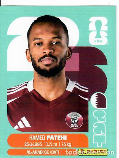 Cromos de f&uacute;tbol: CROMO PANINI MUNDIAL WORLD CUP 2026 - QAT 12 - FATEHI - QATAR
